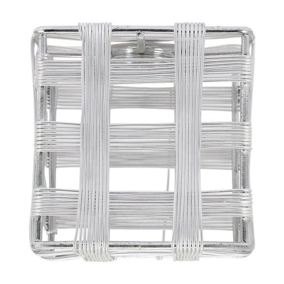 KONTONTY Small Lamp Shades Nightstand Lamp Shade Electroplated Material 1Set Modern Accessory