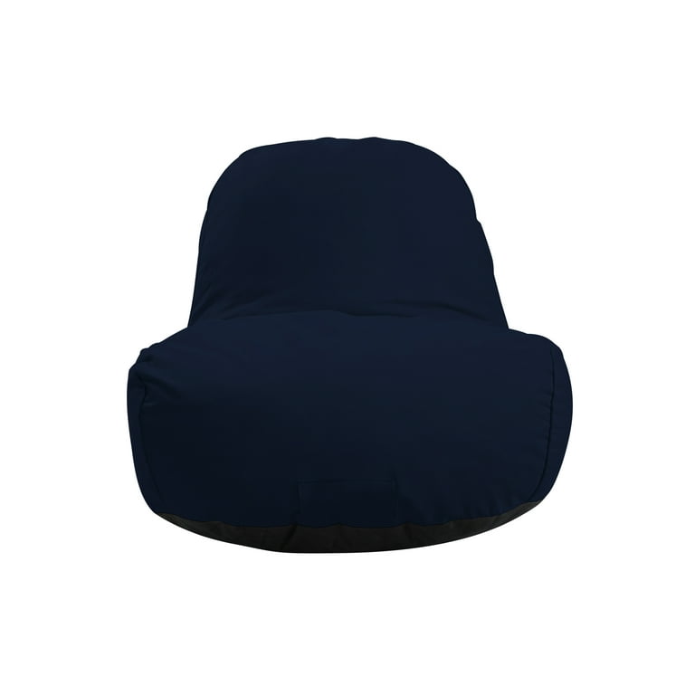 Loungie Nylon Bean Bag Chair Indoor/Outdoor Water Resistant Black