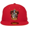 thumbnail image 2 of Harry Potter Gryffindor House Crest New Era 59Fifty Fitted Hat-7 7/8 Fitted, 2 of 6