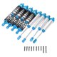 thumbnail image 1 of Juego de amortiguadores RC amortiguador delantero y trasero de aleación de aluminio para TRAXXAS UDRBlue, 1 of 10