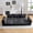 Black, variant on Modular Cloud Sofa - Convertible Folding Sofa Bed, Sectional Cushioned Design, Perfect for Living Room, Bedroom & Entertainment Space,White