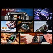 Rainbuvvy T93 smartwatch with 1.96 inch 4GB memory, portable headphones, sports watch