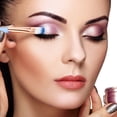 thumbnail image 4 of Mermaid-Style Makeup Brush Set 6-Piece, 4 of 6