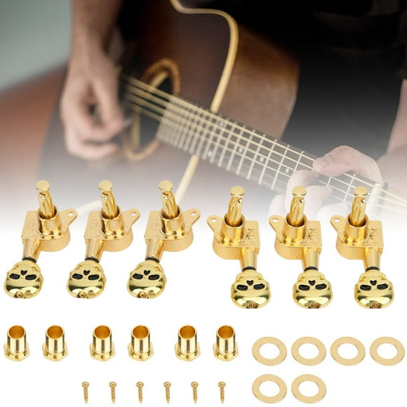 Guitar Machine Heads,Closed Type Guitar String Tuners Keys Electric Guitar Tuning Keys Enhanced Features