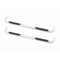 Lund 22678438 Polished Stainless Steel 3" Round Bent Nerf Bars for 2004-2008 Ford F-150 SuperCab