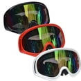 thumbnail image 4 of Sunrise Eyewear Motorcycle Bike Ski Skate Mopeds UV400 Bicycle Sunglasses Goggles Lens(Black), 4 of 4