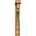 thumbnail image 2 of Ekena Millwork 4"W x 28"D x 28"H Merced Block Rough Sawn Bracket w/ Offset Brace, Western Red Cedar, 2 of 25