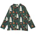 thumbnail image 4 of Evdexr Womens Halloween Cardigan Skeleton Pumpkin Graphic Cardigans 2026 Knit Button Down Long Sleeve Jackets Open Front Lightweight Cardigan Sweaters L, 4 of 5
