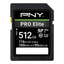 PNY 512GB PRO Elite Class Flash Memory Card