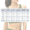 thumbnail image 7 of Push up Sports Bra for Women Sexy Hollow Crop Tops with Removable Cups Workout Fitness Yoga Bra - Green, 7 of 7