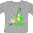 thumbnail image 4 of Inktastic I Love My Aunt Boys or Girls Long Sleeve Baby Bodysuit, 4 of 5