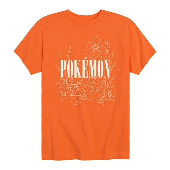 Pokémon - Botanical Oddish Pokemon - Toddler And Youth Short Sleeve Graphic T-Shirt