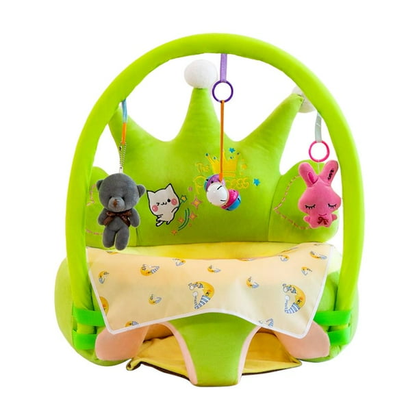 Silla De Asiento De Bebé, Juguetes De Peluche Flexibles De Dibujos Animados Multifuncionales, Juguete De Felpa Lavable Cómodo Para Niños Pequeños, Hogar, Dormitorio Y Sala De Estar Speravity BA001435-05