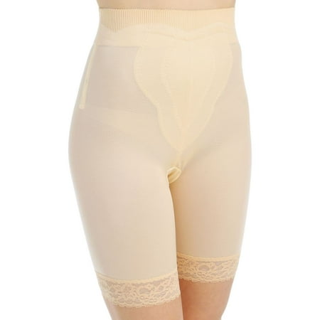 

Women s Rago 6226 Diet Minded High Waist Long Leg Shaper (Beige 2X)