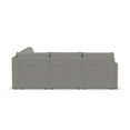 thumbnail image 4 of Bowery Hill Modern Gray 5 Seat Sectional with Performance Fabric, 4 of 11