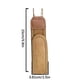 thumbnail image 3 of Cinturón elástico con gancho metálico | Cinturilla invisible sin hebilla para pantalones | Cierre ajustable unisex para el trabajo y actividades al aire libre, 3 of 5