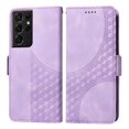 thumbnail image 5 of Funda GANGXUN para Samsung Galaxy S21 Ultra con diseño acolchado elegante, cuero PU, protección total y ajuste preciso, 5 of 5
