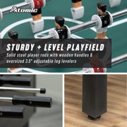 Atomic Gladiator 2 Full Size Foosball Table, Gray