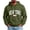 Army Green, variant on qafoshin Men's Letter-Print Athletic Hoodie, Fall Classic Long-Sleeve Drawstring Hooded Graphic Sweatshirt