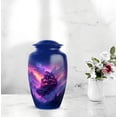 thumbnail image 6 of JAGASY Purple Clouds Urn for Human Ashes - Large Urn for Ashes Adult Male & Female - Handcrafted Urns for Mom & Dad - Cremation Urns for Mother - (10 Inch), 6 of 7