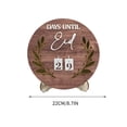 thumbnail image 3 of Sokhug Ramadan Countdown Calendar 2026, Wooden Desktop Decoration for Home, Holiday Countdown, 3 of 5