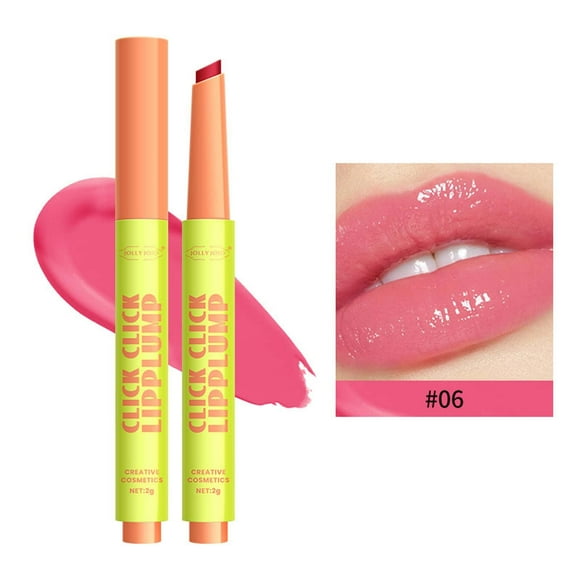 pstuiky Lip Stain Marker, Moisturizing Lipstick Press-on Lipstick Pearlescent Easy-to-color Lipstick 2g Lip Liner and Lipstick Combo
