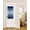 Blue, variant on Sage Green Ombre Blackout Door Curtains for French, Glass,Front, Back, Patio Door, Sage Green Gradient Woods Farmhouse Thermal Insulated Rod Pocket Window Curtain Drapes With Tiebacks 54"x40"