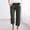 Grey, variant on Women's New Thin Elastic Loose Large Size Korean Version of Everything Long Trousers Casual Trousers Haren, Black, L