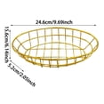 thumbnail image 3 of BotaniNest Stainless Steel Golden Egg Snack Bowl Elegant Food Serving Container For Parties And Home, 3 of 7
