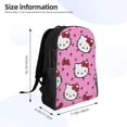 thumbnail image 4 of Hello Kitty Backpack, Travel Laptop Backpack, Water Resistant College School Computer Bag, Durable Daypack, Fit 16 Inch Notebook, 4 of 8