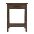 thumbnail image 7 of Butler Specialty Company Lennon 1 Drawer Rounded Leg Wood Nightstand -Soft Brown, 7 of 7