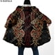 thumbnail image 2 of Capa gruesa y cálida con capucha para hombre, abrigo de armadura vikinga con símbolo de tatuaje, abrigo con estampado 3D, bata de lana a prueba de viento, manta con capucha-4, 2 of 4