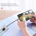thumbnail image 6 of Type-C to Ethernet LAN Network Adapter Hub USB C to 3.5mm Audio PD Fast Charging Docking Station for Laptop Mobile Phone, 6 of 7