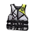thumbnail image 4 of S SERENABLE Life Vest Breathable Adjustable Buoyancy Aid for Sailing Rafting green, 4 of 9