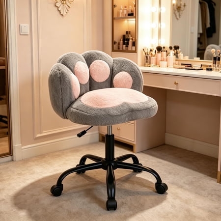 gaderth vanity chair with wheels product