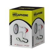 Croove Portable Handheld Bullhorn with Siren, 30-Watt Lightweight Speaker