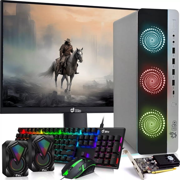Restored HP ProDesk 600 G3 Desktop Computer PC, Intel Quad Core i5-6500 6th Gen, 32GB DDR4 Ram, 1TB SSD, Keyboard & Mouse, Wi-Fi, Windows 11 Pro (Refurbished)