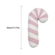 thumbnail image 4 of Bearachild Almohada multi del bastón de caramelo de la Navidad de los usos del humor navideño temático del festival del juguete de la felpa del Kits de decoración para fiestas rojo, 4 of 6