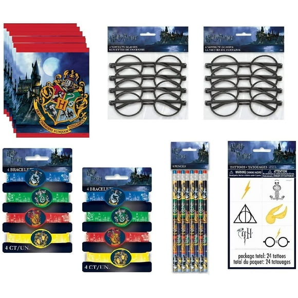 Artículos de fiesta únicos para cumpleaños de Harry Potter con bolsas de botín