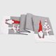 thumbnail image 4 of Mantel De Camino De Mesa De Navidad, Muñeco Sin Rostro, Camino De Mesa Creativo, Decoración De Fiesta De Cocina Para El Hogar, Mantel Individual Kearding HA038364-00, 4 of 6