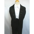 thumbnail image 4 of New Infant Toddler & Boy Wedding Graduation Formal Tuxedo Tail Suit Black S-20, 4 of 10