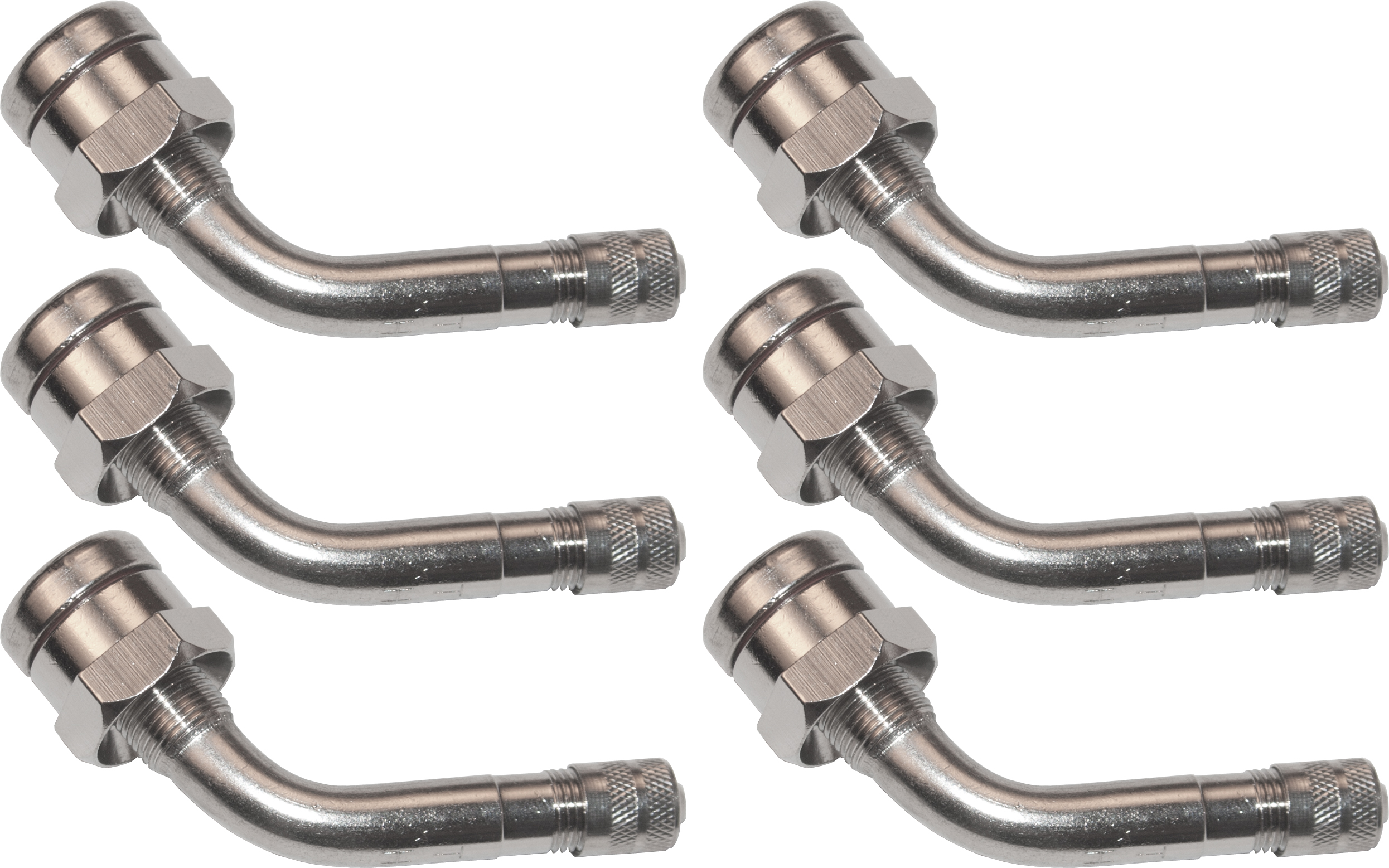 (6) O Ring Seal Valve Stem Bent Short Alcoa Wheel