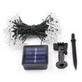 thumbnail image 1 of Guirnalda de luces solares, guirnalda de luces LED solares, decoración de jardín impermeable para exteriores, linternas de pesca, luces navideñas decorativas con flores - Luz blanca, 1 of 3