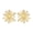 Gold, variant on Trendy Clip On Earrings Ear Clip For Freeclip 2 Earbud Flower Design Charm Perfect For Daily Wear Parties And Dating