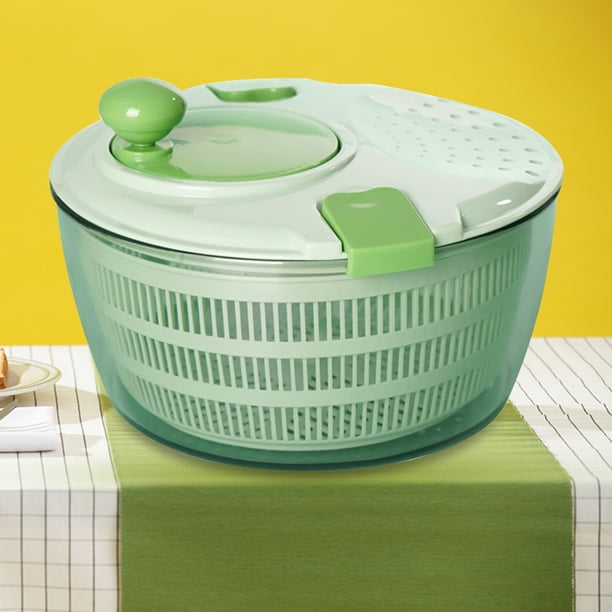 Deshidratador de frutas de 4L, cesta de drenaje giratoria para frutas multiusos, suministros de cocina sin BPA