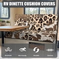 thumbnail image 3 of Pzuqiu Vintage Leopard Rv Couch Seat Covers Stretch Camper Cushion Slipcover Breathable Fabric Machine Washable Rv Accessories for Inside Suitable for Outing, 3 of 7
