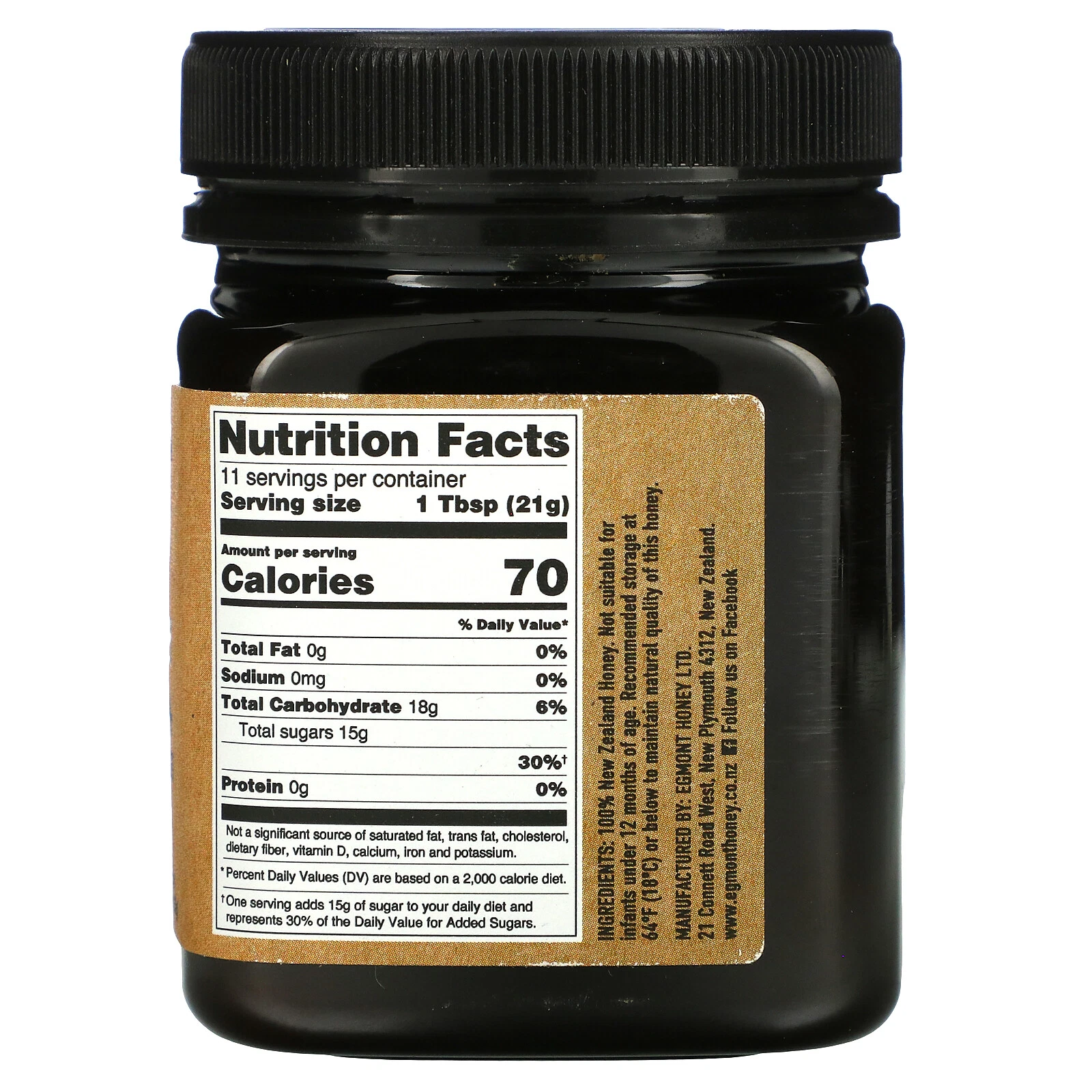 Revita Multifloral Manuka Honey, Raw And Unpasteurized, MGO 50+, 8.82 oz (250 g)