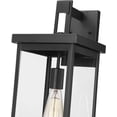 thumbnail image 6 of Millennium Lighting 42602 Barkeley 22" Tall Outdoor Wall Sconce - Black, 6 of 7