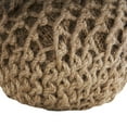 thumbnail image 5 of 5"W, 6"H Brown Cement Stone Handmade Woven Layered Orb Knot Sculpture with Handles, by DecMode (2 Count), 5 of 10