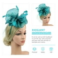 thumbnail image 4 of Fascinator Hat Flower Fascinator Headband Tea Party Hat Prom Banquet Headpiece, 4 of 8